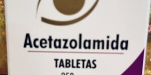 Generico Acetazolamina 250 mg caja con 20 tabletas