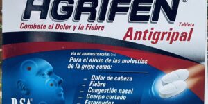 Agrifen Paracetamol 500 mg / Cafe?na 25 mg caja con 10 tabletas