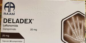 Deladex Leflonomida 20 mg caja con 30 tabletas
