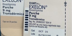 Exelon Rivastigmina Parche 9 mg Transdermica Sobre con Parche 4.6 mg