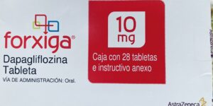 Forxiga Dapagliflozina 10 mg caja con 14 tabletas