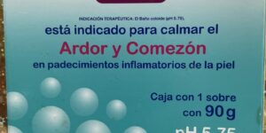 Generico Ba?o coloidal Caja con sobre de 90 g