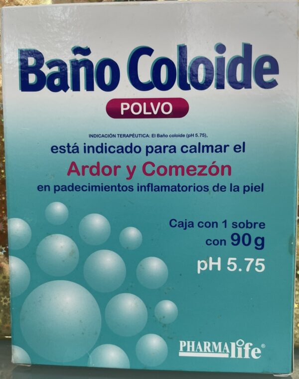 Generico Ba?o coloidal Caja con sobre de 90 g