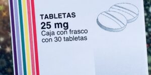 Generico Captopril 25 mg frasco con 30 tabletas