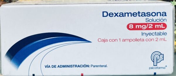 Generico Dexamentasona 8 mg Sol Ampula 2 ml