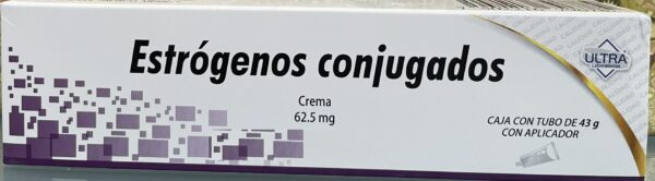 Generico Estrogenos conjugados 62.5 mg caja con tubo 43 g