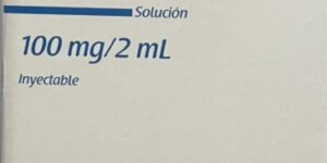 Generico Hierro Dexran 100 mg - 2ml Caja con 3 amp de 2ml