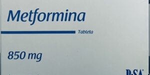 Generico metformina 850 mg caja con 30 tabletas
