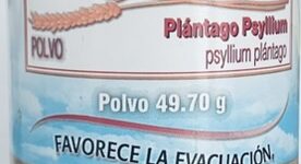 Novagon Plantago psyllium 49.70 g Sabor Natural Frasco con 400 g