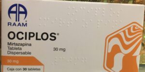 Ociplos MIrtazapina 30 mg caja con 30 tabletas