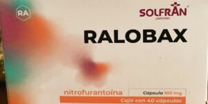 Ralobax nitrofurantoina 100 mg caja con 40 tabletas