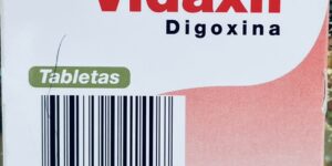Vidaxil Digoxina 0.250 mg caja con 10 tabletas