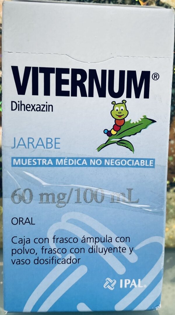 Viternum Dihexazin 60 mg Jbe Caja con frasco de 100 ml